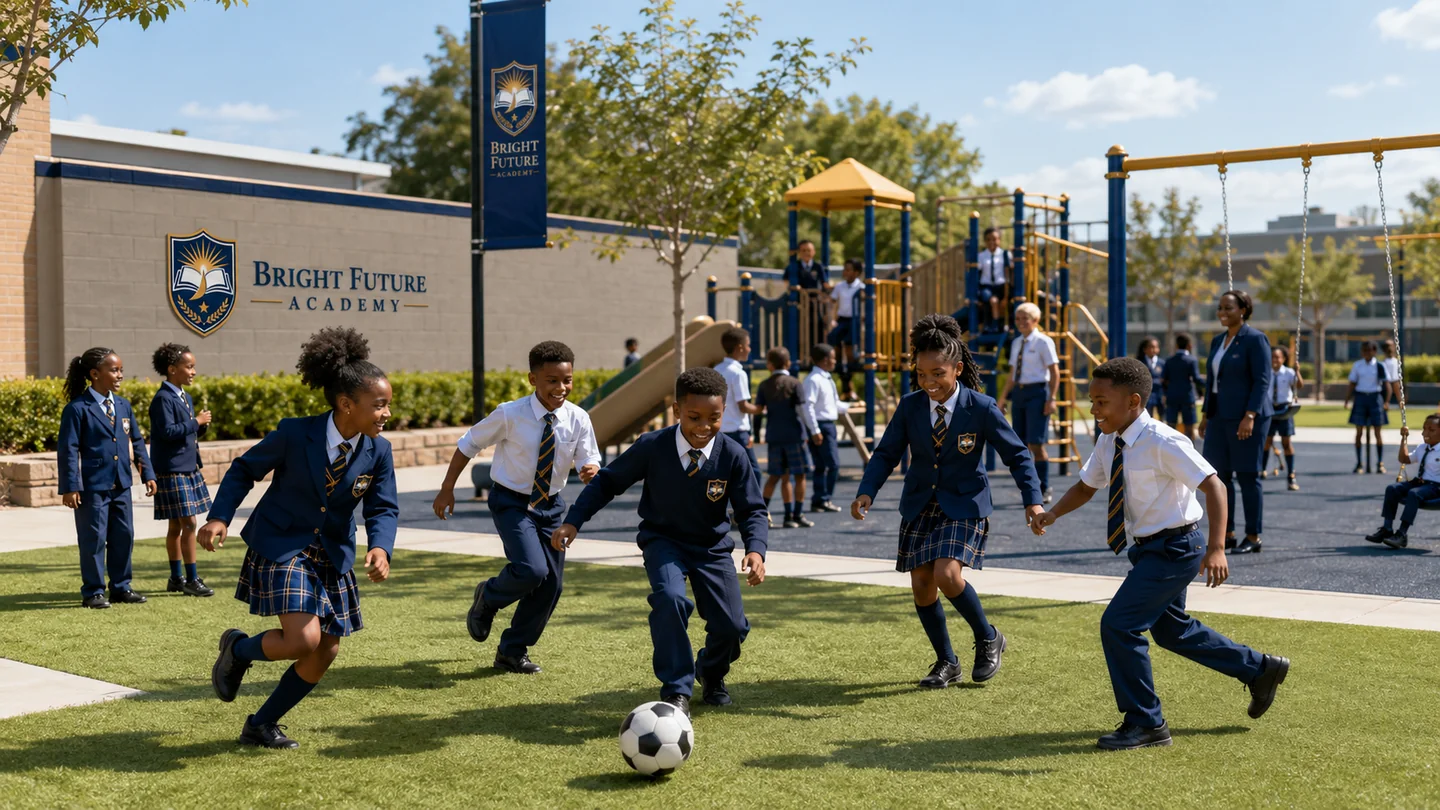 Bright Future Academy playground